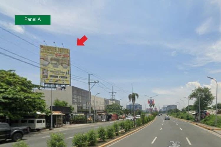 2 Sided Vertical Rooftop Billboard at 5399 Barangay, Bacoor Blvd., Bacoor, Cavite (On top of Asiatel)