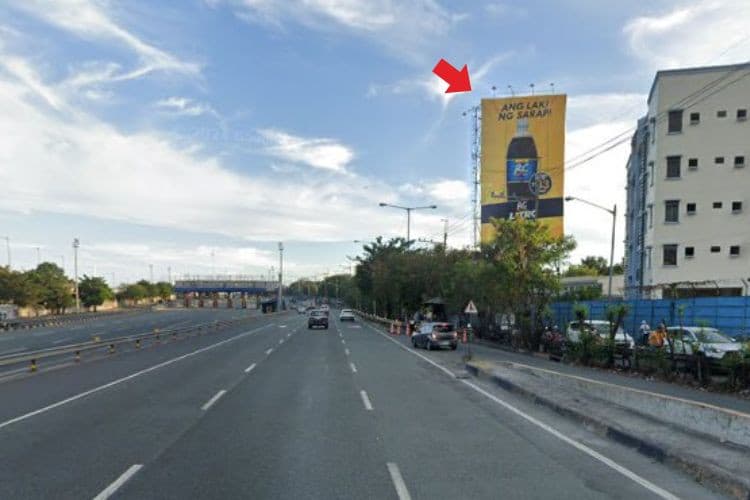 1 Panel Vertical Free Standing Billboard at Col. Jesus Villamor Air Base, South Luzon Expressway, Pasay, Metro Manila (Southbound-facing, Near SLEX-Nicholas Toll Plaza)