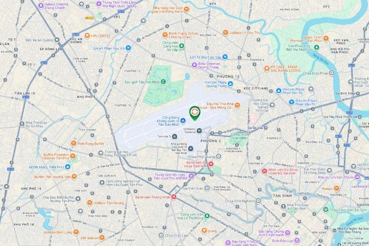 Map -  Light Box Billboard at Tan Son Nhat International Airport, Tan Son Hoa Ward, Ho Chi Minh City (Conveyor belt area, Terminal 2, Lightbox)