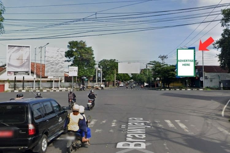 1 Panel Vertical Static Billboard at Jl. Brawijaya, Mataram, Nusa Tenggara Barat  (near Lampu Merah Gde Ngurah)