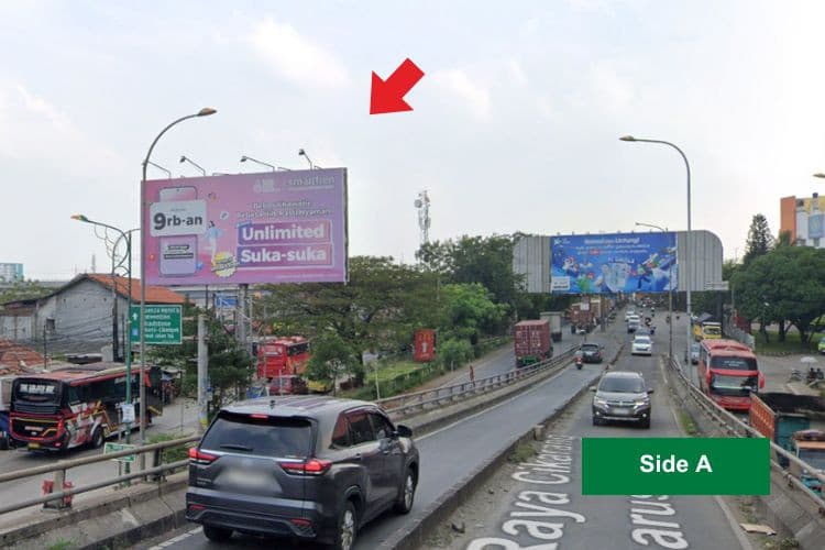1 Panel Horizontal Static Billboard at Jl. Cikarang - Cibarusah, Bekasi, Jawa Barat (towards Lippo Cikarang)