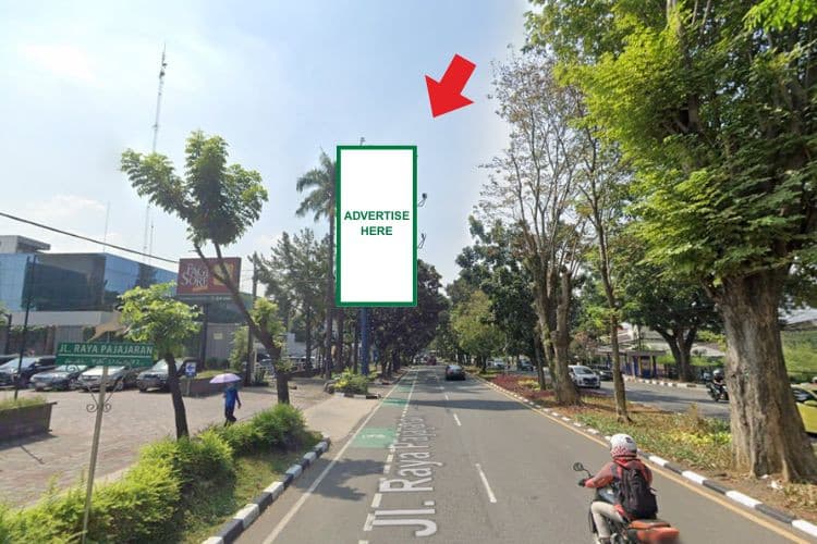 1 Panel Vertical Static Billboard di Jl. Pajajaran, Bogor, Jawa Barat  (nearby Pagi Sore Bogor)