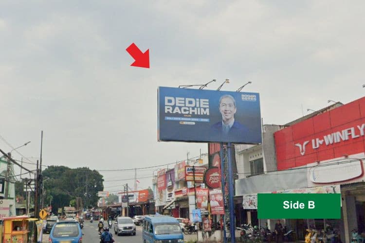 Horizontal Static Billboard di Jl. Raya Tajur, Bogor, Jawa Barat  (nearby SPBU Lorena/Mall Boxies)
