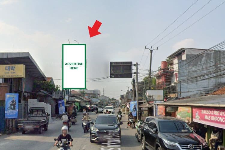 Vertical Static Billboard at Jl. Raya Sirkuit Sentul, Kabupaten Bogor, Jawa Barat  (nearby TB. Subur Indah)