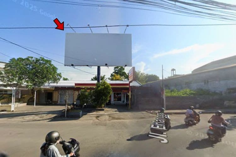 1 Panel Horizontal Static Billboard at Jl. Erlangga, Buleleng, Bali  (nearby  Alfamart Kampung Bugis Singaraja)