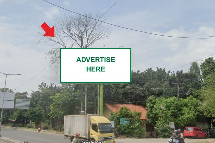 1 Panel Horizontal Static Billboard at Jl. Sudirman - Jl.Guntur, Bekasi, Jawa Barat 