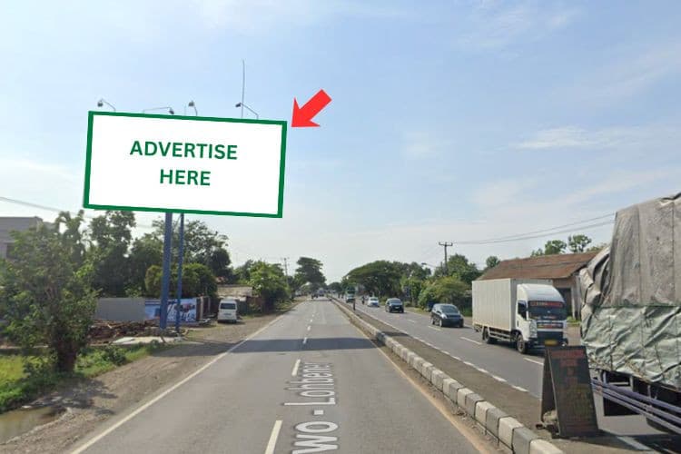 1 Panel Horizontal Static Billboard di Jl. Sewo-Lohbener, Indramayu, Jawa Barat  (near RM Wulansari)
