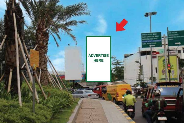 1 Panel Vertical Static Billboard at Jl. A. Yani, Bekasi, Jawa Barat  (intersection Pekayon Bekasi)