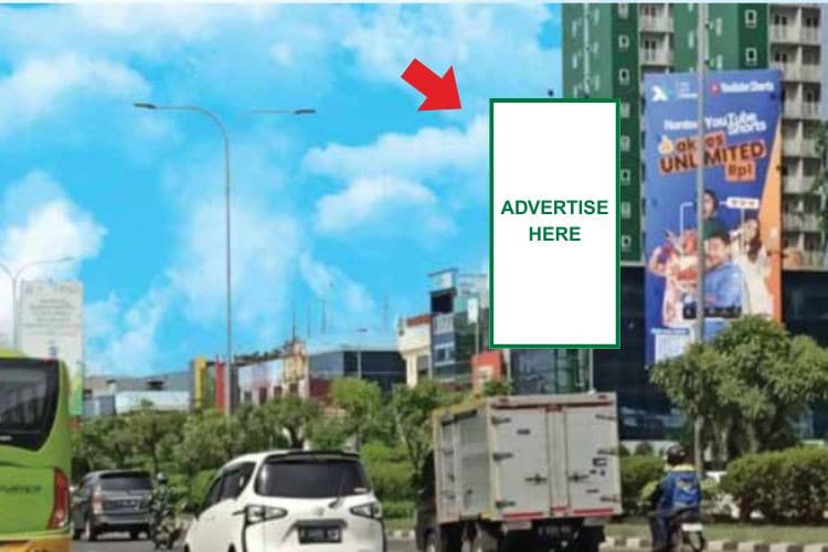 1 Sided Vertical Static Billboard at Jl. A. Yani, Bekasi, Jawa Barat  (towards Summarecon Bekasi)
