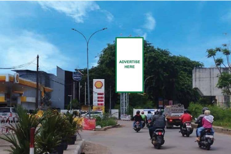 1 Panel Vertical Static Billboard at Jl. Raya Kalimalang, Bekasi, Jawa Barat  (nearby SPBU Shell Bekasi)