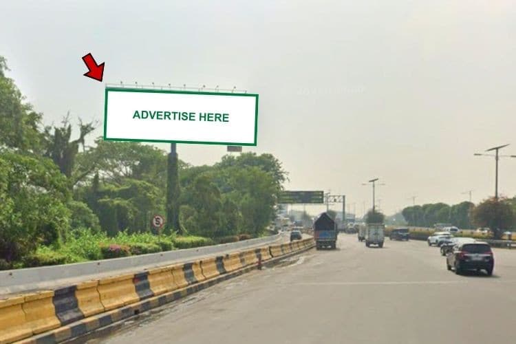 1 Panel Horizontal Static Billboard at Jl. Tol Airport Prof. Sedyatmo KM 21+300B, Jakarta Utara, DKI Jakarta  (nearby Kapuk 2 Toll Gate)