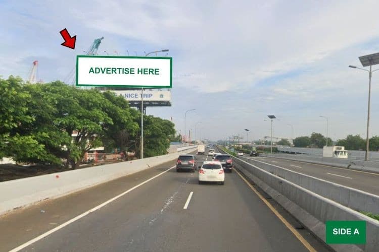 Horizontal Static Billboard at Jl. Tol Airport Prof. Sedyatmo KM 27+000A, Jakarta Utara, DKI Jakarta   - Day View