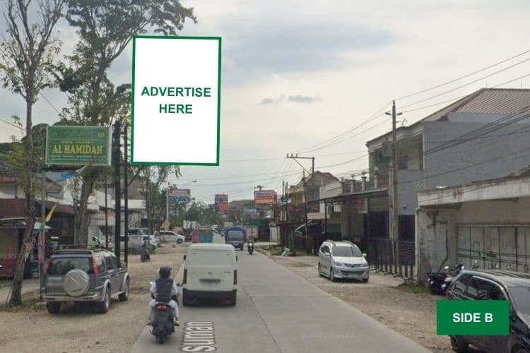 1 Sided Vertical Static Billboard at Jl. Honggokusuman, Grobogan, Jawa Tengah  (nearby MTs Al Hamidah Kuwu)