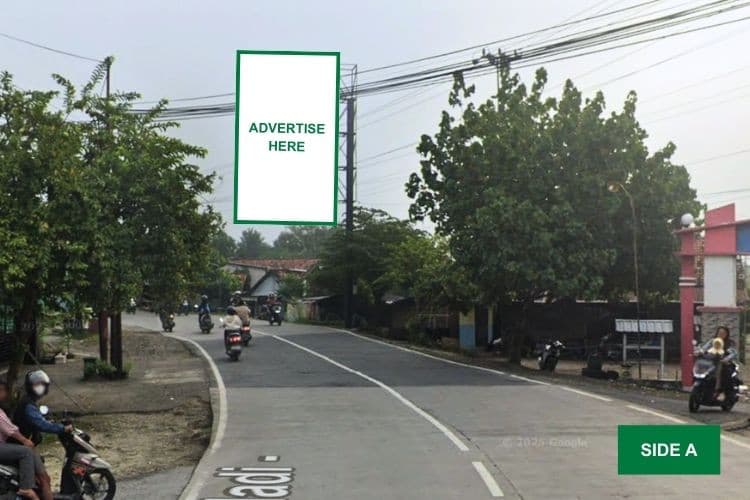 1 Sided Vertical Static Billboard at Jl. Raya Purwodadi - Blora, Grobogan, Jawa Tengah 