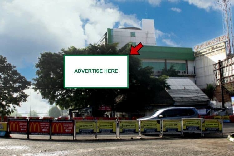 1 Panel Horizontal Static Billboard at Jl. Pasir Kaliki, Bandung, Jawa Barat  (nearby 23 Paskal Hypersquare Entrance Gate)