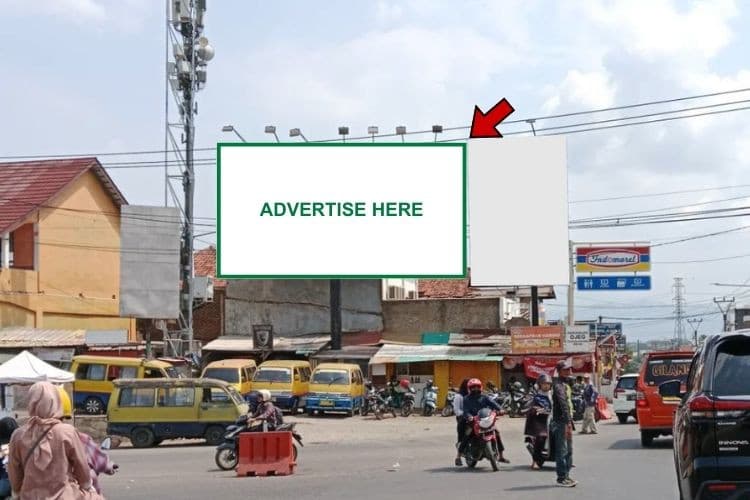 1 Panel Horizontal Static Billboard at Jl. Panaris, Bandung, Jawa Barat  (nearby Stasiun Padalarang)