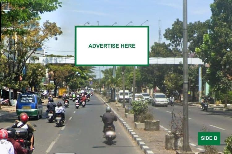 1 Sided Horizontal Bando Billboard at Jl. Terusan Buah Batu, Bandung, Jawa Barat  (nearby Mayapada Hospital Bandung)