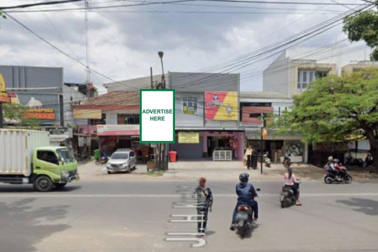 1 Panel Vertical Baliho Billboard at Jl. Moh Toha, Bandung, Jawa Barat  (nearby Optik Krida Moh. Toha)