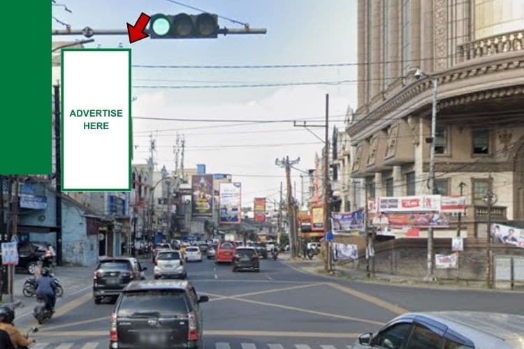 1 Panel Vertical Static Billboard at Jl. S. Parman, Medan, Sumatera Utara  (Intersection Jl. Kejaksaan)