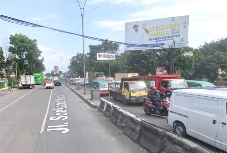 1 Panel Horizontal Static Billboard at Jl. Soekarno Hatta - Sumbersari, Bandung, Jawa Barat  (beside Komplek Sumber Sari)