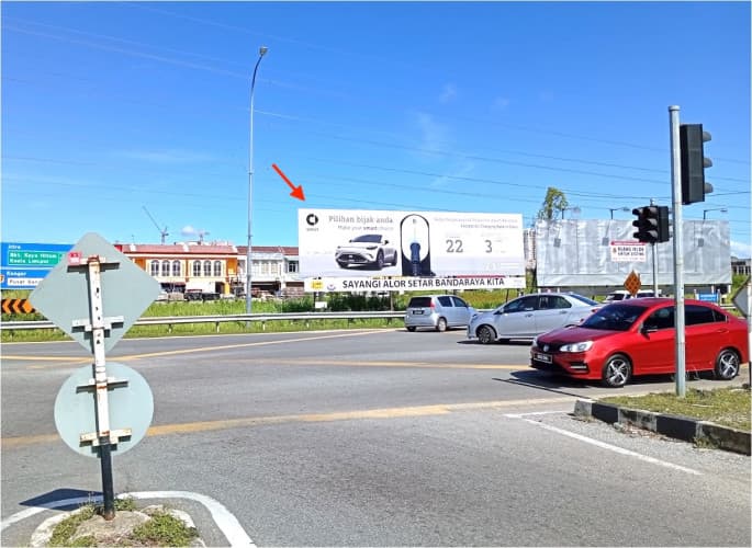 Free Standing Billboard at Jalan Gangsa / Lorong Perak 16, Alor Setar, Kedah