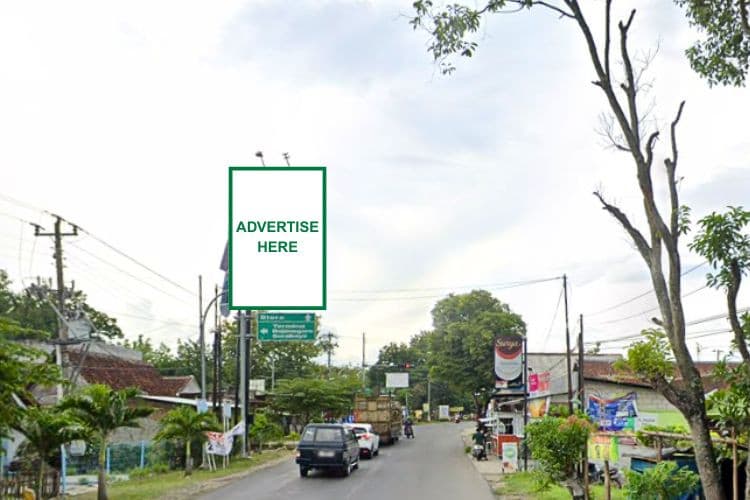 1 Panel Vertical Static Billboard at Jl. Blora - Cepu, Blora, Jawa Tengah  (towards Cepu)