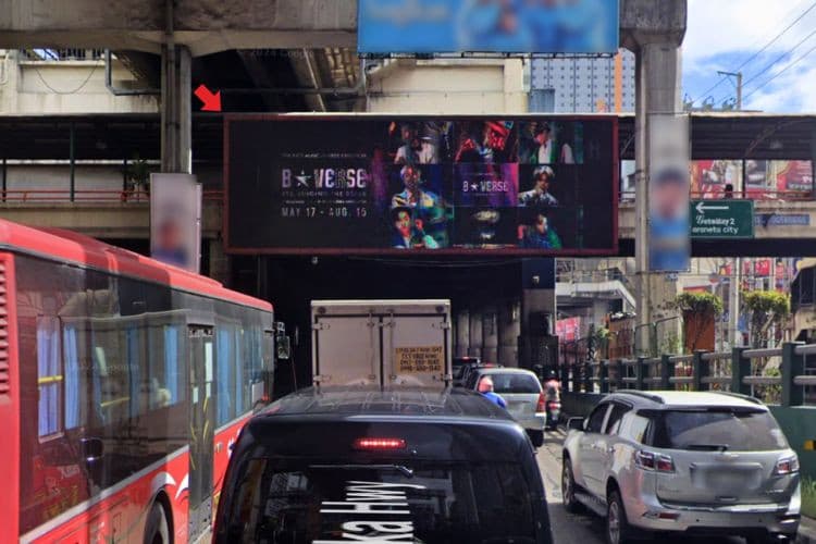 1 Panel Horizontal Digital Screen Billboard at EDSA Araneta Center, Cubao, Quezon City, Metro Manila (Near Araneta Center and MRT Cubao Station)