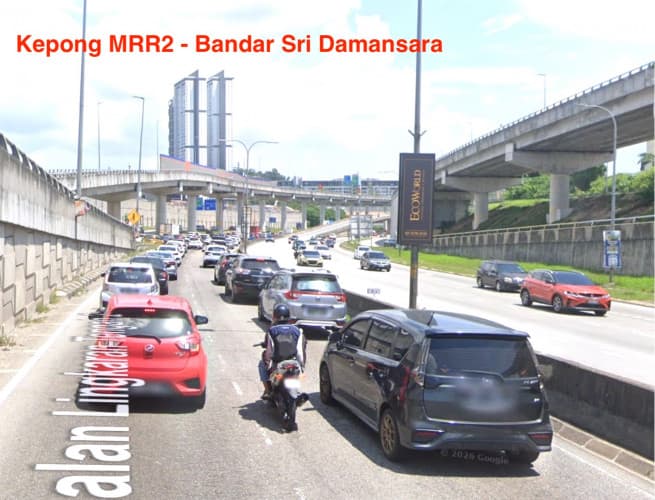 8 Panel Fixed Panel Street Bunting Billboard at Bandar Sri Damansara - Kepong, MRR2, Sungai Buloh, Selangor