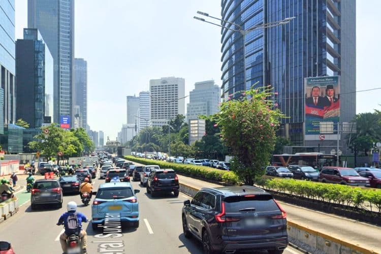 1 Panel Vertical Videotron Billboard at Jl. MH. Thamrin No. 81, Jakarta Pusat, DKI Jakarta (B)