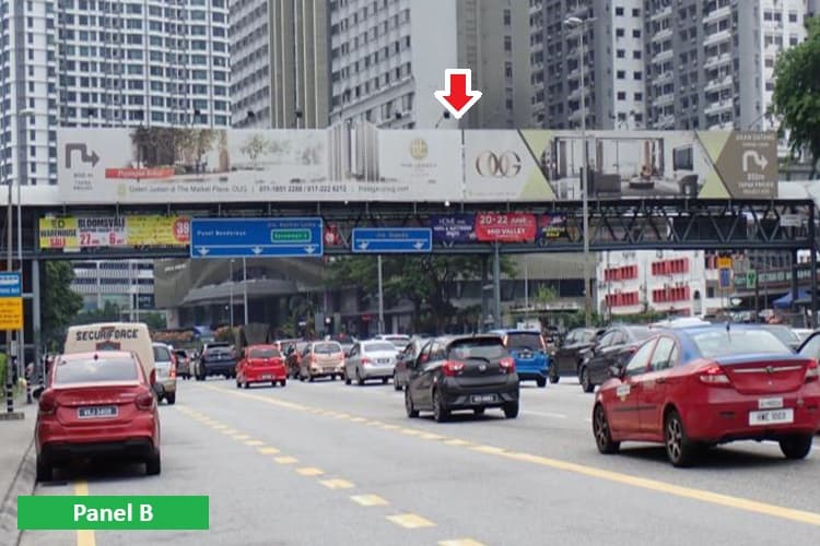 Overhead Bridge Billboard at Jalan Klang Lama, Kuala Lumpur (near Pearl Point)