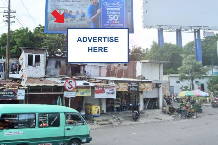 1 Panel Horizontal Videotron Billboard at Jl. Wonokromo, Surabaya, Jawa Timur (nearby Kids Zoo)