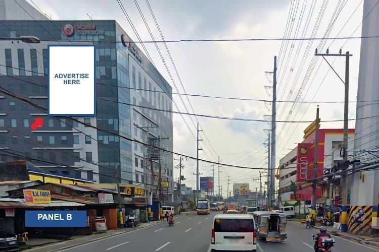 Panel B - Vertical Digital Screen Billboard at CBC Asia Technozone, Aguinaldo Highway, Bacoor, Cavite (In front of Hotel Sogo Molino)