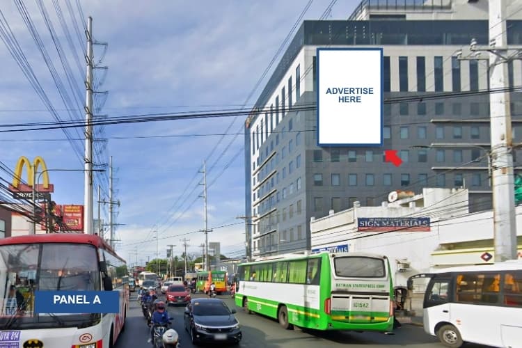 Panel A - Vertical Digital Screen Billboard at CBC Asia Technozone, Aguinaldo Highway, Bacoor, Cavite (In front of Hotel Sogo Molino)