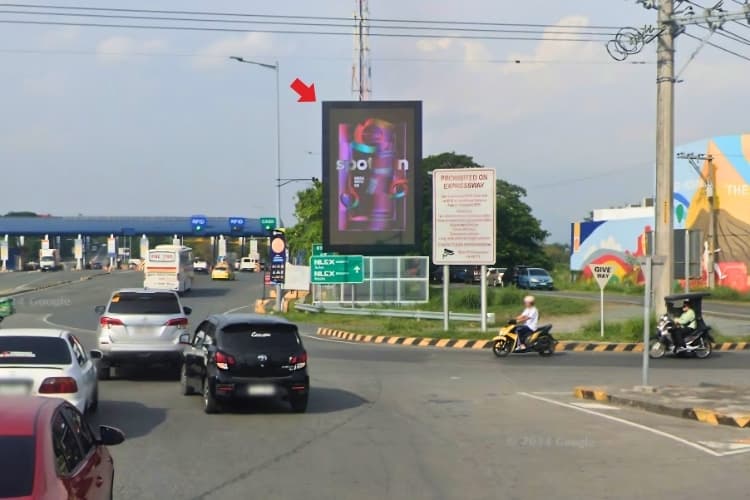 Vertical Digital Screen Billboard at North Luzon Expressway, Angeles, Pampanga (Tarlac-bound, Near Marquee Mall)