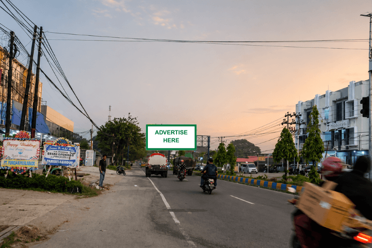 Bando Billboard at Jl. Ahmad Yani, Sorong, Papua Barat Daya nearby Bank Panin KCU Sorong 