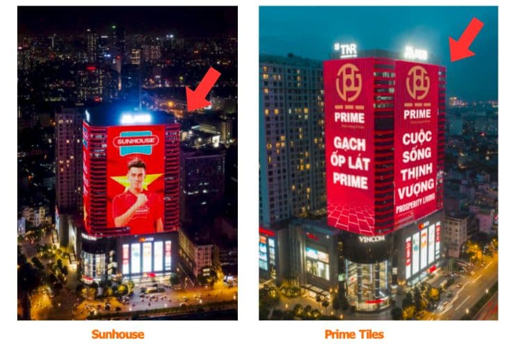  LED Facade Billboard at 54A Nguyen Chi Thanh, Dong Da District , Ha Noi City