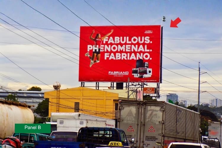 Panel B - Horizontal Rooftop Billboard at Carlos P. Garcia National Highway, Buhangin, Davao City, Davao del Sur (Near Davao International Airport)