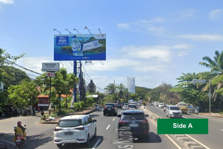 1 Sided Horizontal Static Billboard at Jl. Bypass Ngurah Rai, Pemogan, Denpasar, Bali (nearby Mega Boutique)