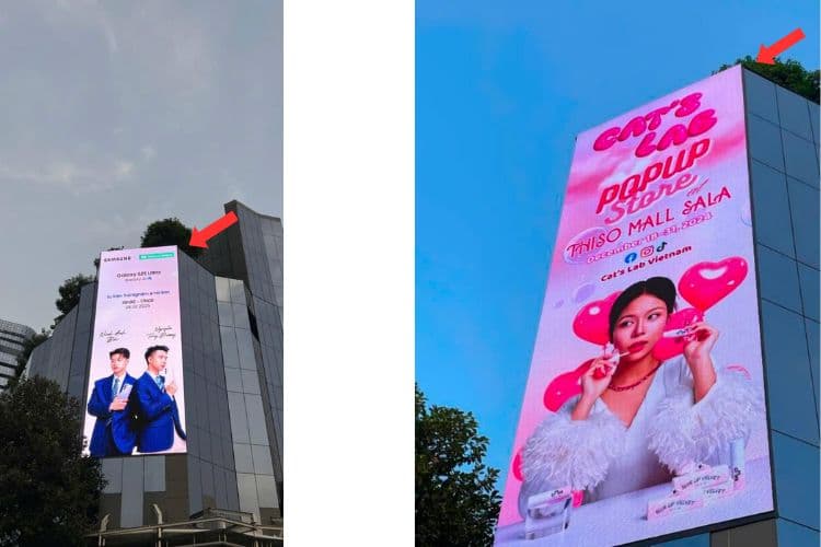 Vertical LED Screen Billboard at 10 Mai Chi Tho, An Khanh, Ho Chi Minh City D6