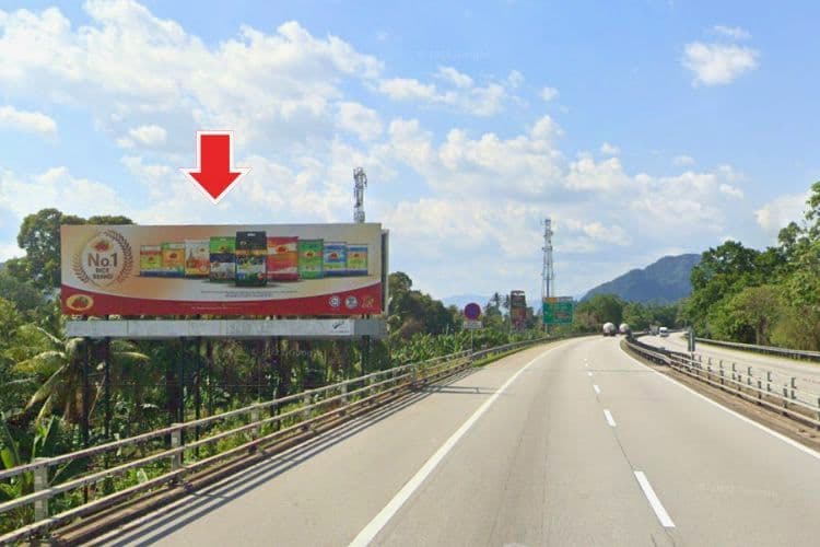 2 Sided Free Standing Billboard at NSE Highway KM 288.1, Simpang Pulai, Perak (NB, near Tol Plaza Simpang Pulai)