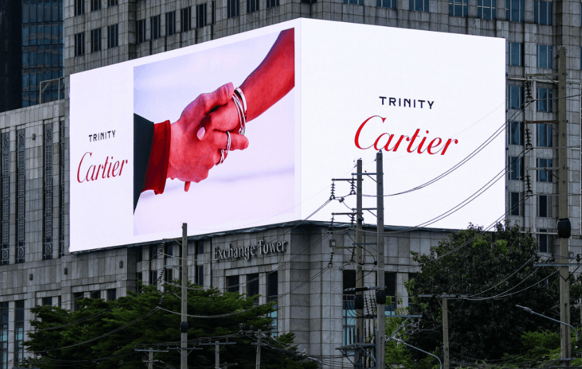 1 Panel LED Digital billboard Billboard at Exchange Tower, Bangkok