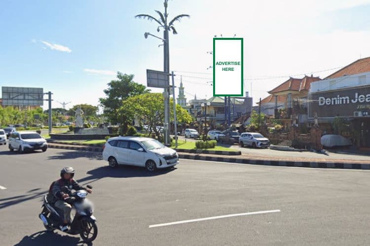 1 Panel Static Billboard at Jl. Waringin, Tuban (DAT 4), Badung, Bali ((towards I Gusti Ngurah Rai International Airport))