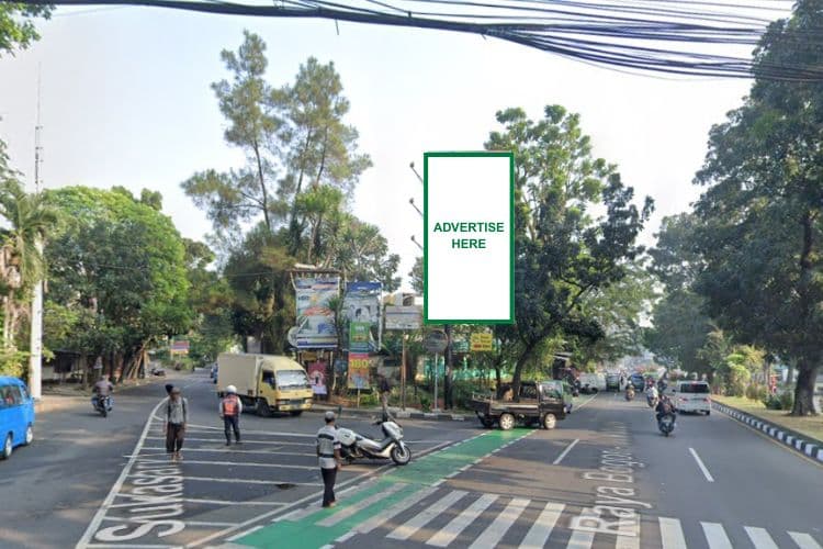 1 Panel Vertical Static Billboard at Jl. Raya Bogor - Sukabumi, Bogor, Jawa Barat ((near Richeese Factory Padjajaran Bogor, to Padjajaran))