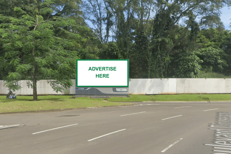 1 Panel Horizontal Static Billboard at Jl. Boulevard Diponegoro, Tangerang, Banten (nearby Supermall Karawaci, Lippo Village Karawaci)