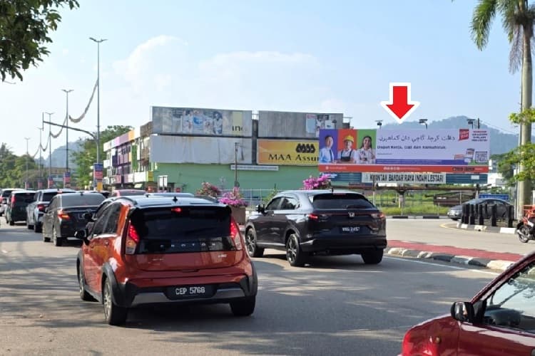 1 Panel Free Standing Billboard at Jalan Penjara / Jalan Haji Abdul Rahman, Kuantan, Pahang (near Kuantan Parade)