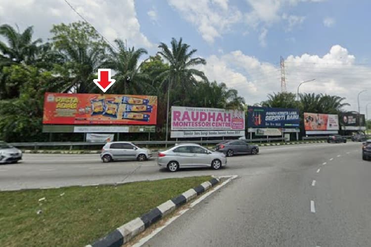 1 Panel Free Standing Billboard at Persiaran Pekeliling Roundabout, Seksyen 8, Bangi, Selangor