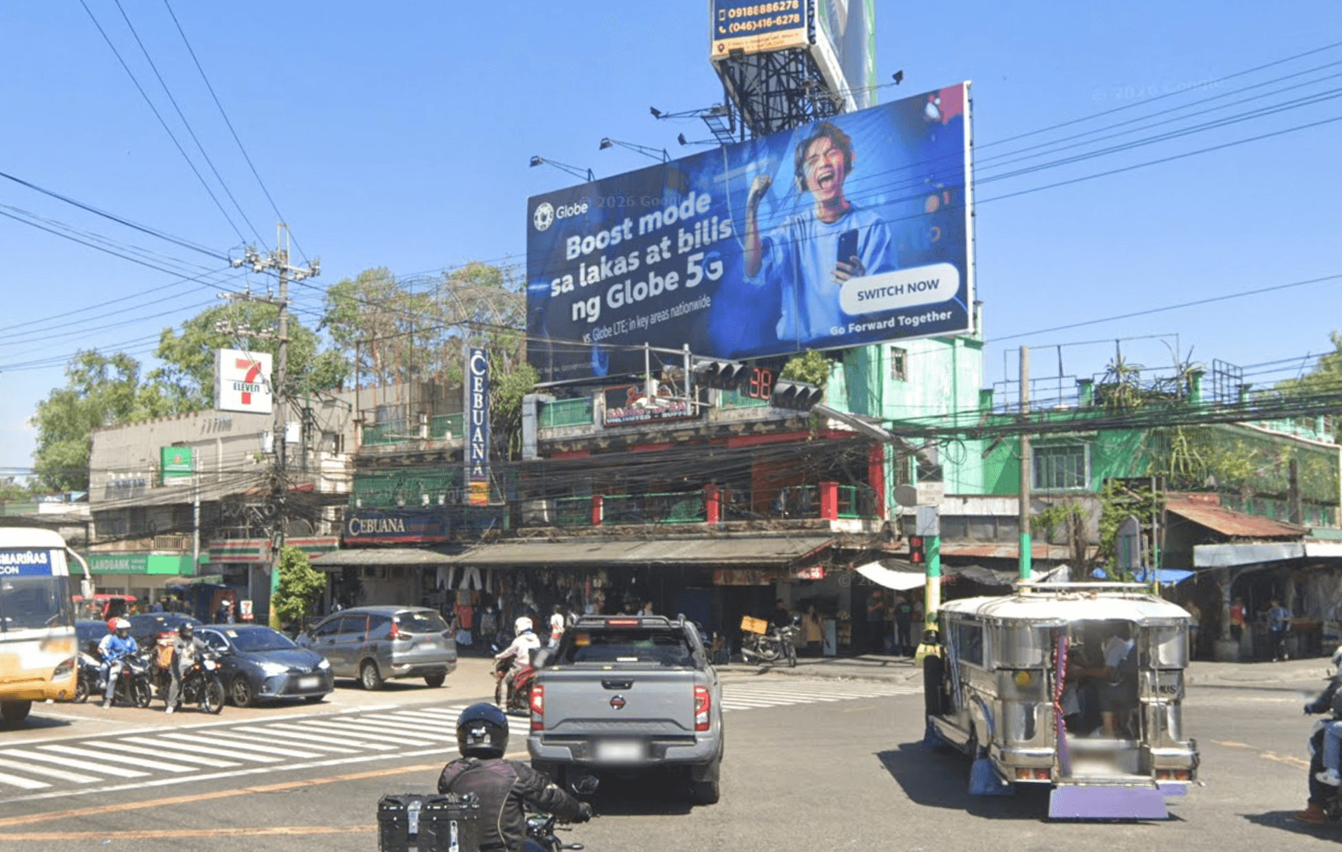 1 Panel Horizontal Rooftop Billboard at Emilio Aguinaldo Highway cor. Governor’s Drive, Pala-Pala, Dasmarinas, Cavite (near SM & Robinsons Pala-Pala)