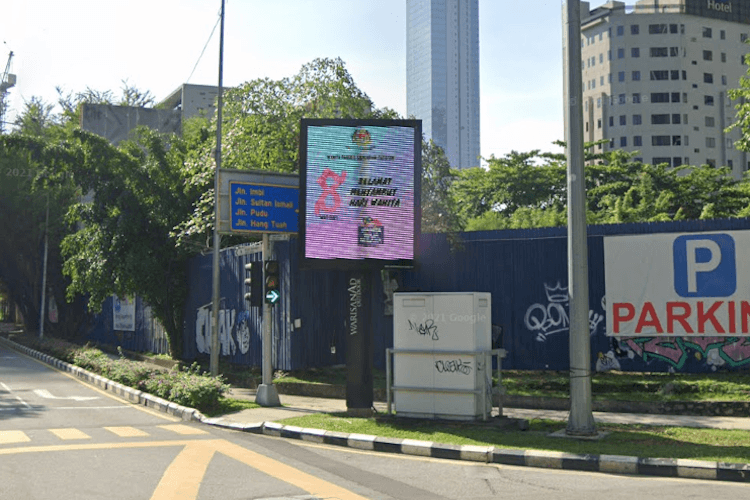 1 Sided Digital Screen Billboard at Jalan Imbi, Kuala Lumpur