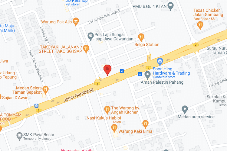1 Panel Free Standing Billboard at Jalan Gambang / Jalan Sungai Isap Jaya, Kuantan, Pahang (Opposite Mc Donalds Jalan Gambang)