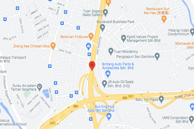 1 Sided Overhead Bridge Billboard at Jalan Kuching, DUKE KM0.5 B, Kuala Lumpur